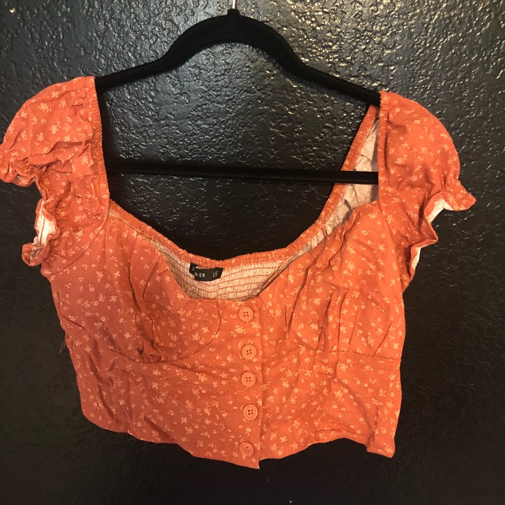 Cotton on crop top